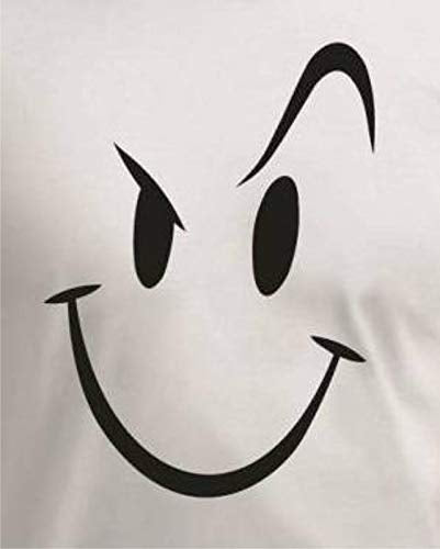 Smiley Face Graphic Print Men’s T-Shirt