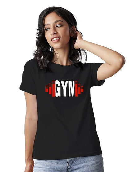 "GYM" Power Bar Graphic T-Shirt – PD Clori Active Series