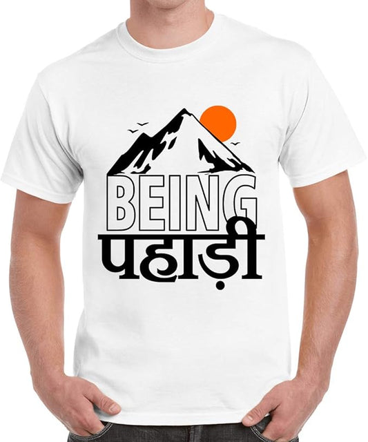 Being Pahadi Graphic Printed T-Shirt