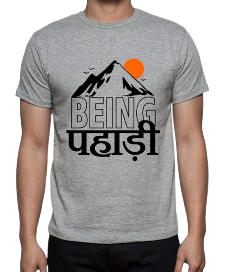 Being Pahadi Graphic Print Men’s T-Shirt