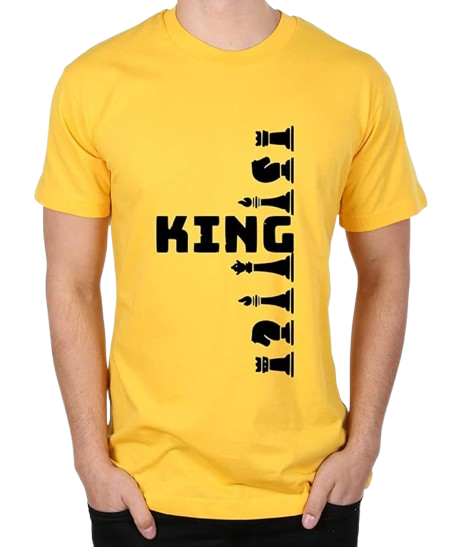 King Graphic Print Men’s T-Shirt