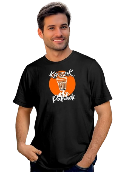 Kadak Pahadi Graphic Print Men's T-Shirt
