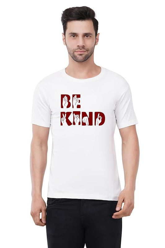 “Be Kind” ASL Graphic Men’s T‑Shirt
