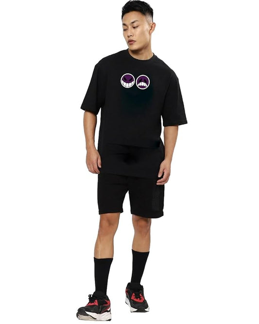 "Break the Rules" Oversized Men's Graphic T-Shirt
