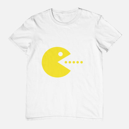 Pac-Man & Ghost Graphic Print Couple T-Shirt Set