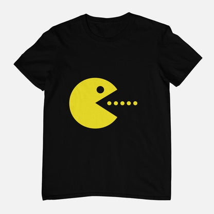 Pac-Man & Ghost Graphic Print Couple T-Shirt Set