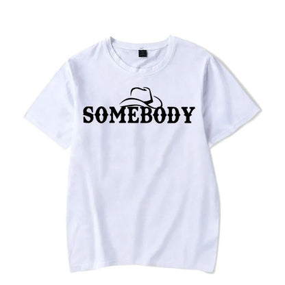 Somebody / Somebody’s Problem Graphic Print Couple T-Shirt