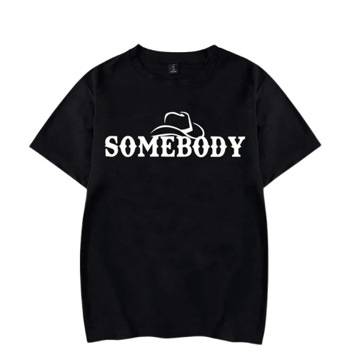 Somebody / Somebody’s Problem Graphic Print Couple T-Shirt
