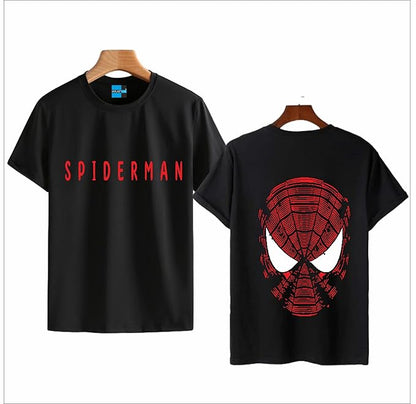 Spiderman Typography Graphic Oversized T-Shirt for Women
