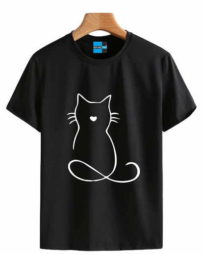 Mickey Outline Graphic Oversized T-Shirt