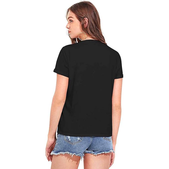 “Cats, Coffee and Books” Cute Graphic Printed Women’s T-Shirt | Relaxed Casual Wear