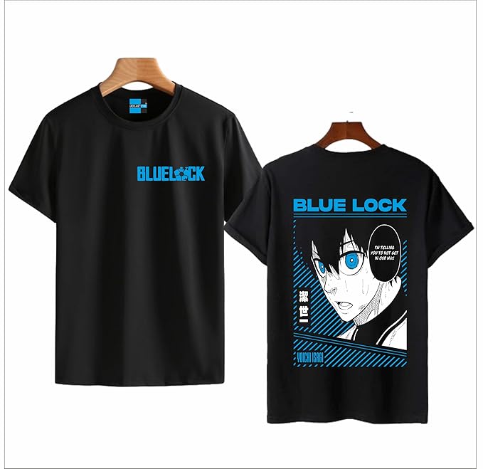 Blue Lock Anime Oversized T-Shirt for Women – Yoichi Isagi Manga Panel Design