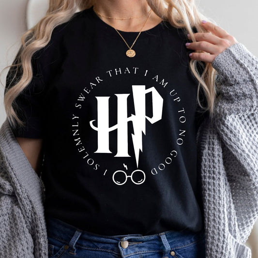 HP “I Solemnly Swear That I Am Up to No Good” T-Shirt – Magical Fan Tee