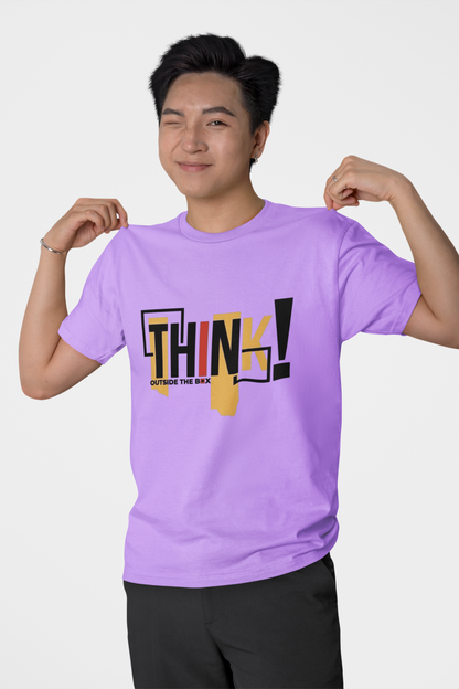 Think Outside the Box Graphic T-Shirt – White