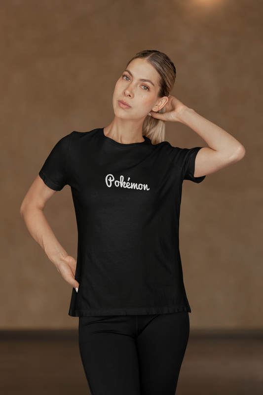 Classic Pokémon Logo T-Shirt – Black Edition
