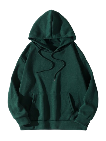 Classic Forest Green Hoodie - Unisex Casual Wear