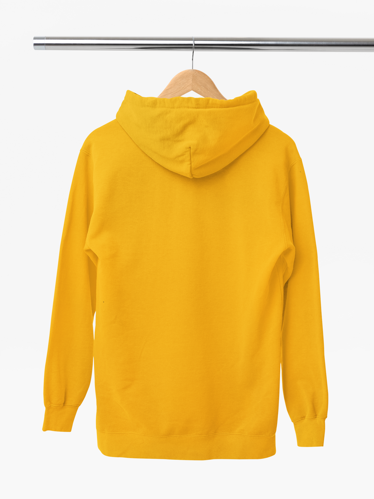 "Only You" Yellow Hoodie with Heart Design