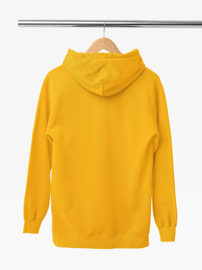 "Only You" Yellow Hoodie with Heart Design