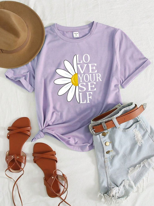 Everyday Minimal White T-Shirt for Women | Premium Cotton Basic Tee by Pd Clori