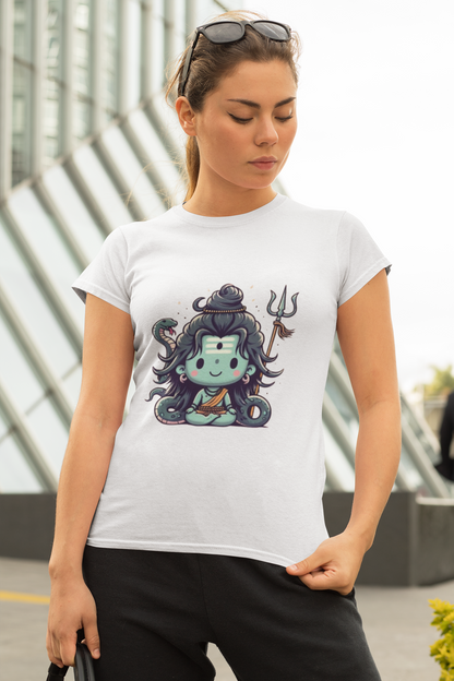 Bhole Graphic Print Women’s T-Shirt