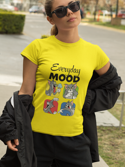 Every Day Mood Graphic Print Women's T-Shirt