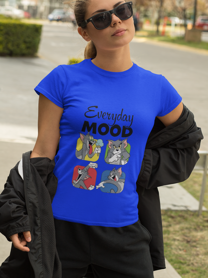 Every Day Mood Graphic Print Women's T-Shirt
