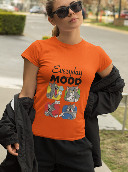 Every Day Mood Graphic Print Women's T-Shirt