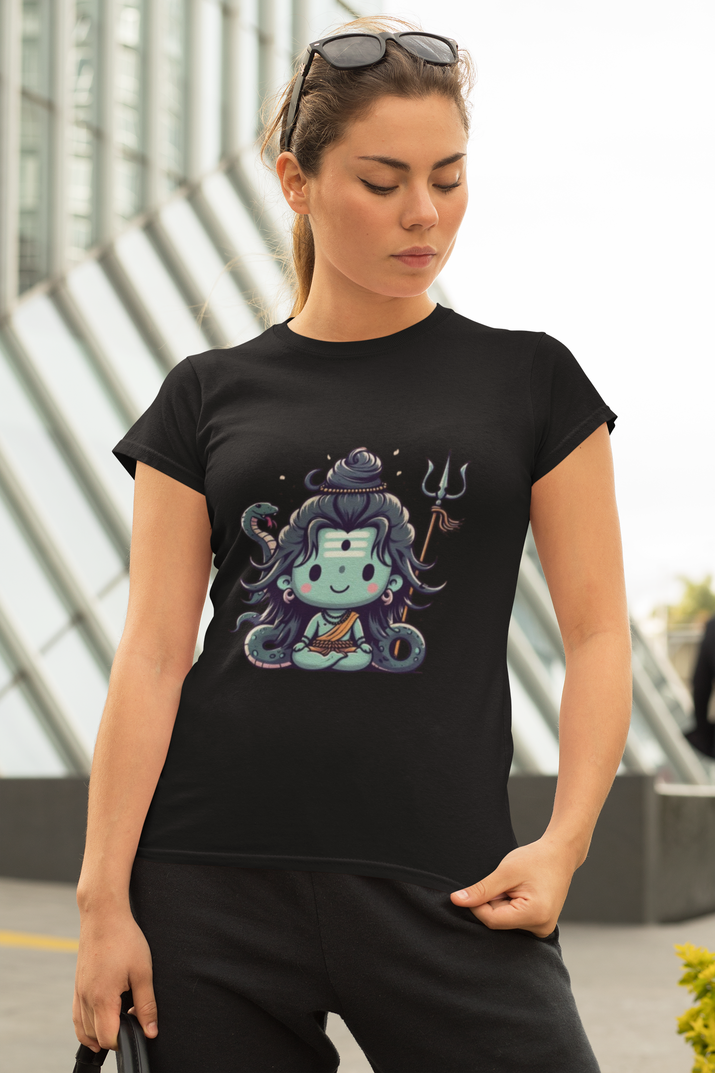 Bhole Graphic Print Women’s T-Shirt