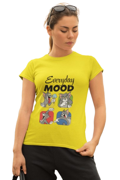 Every Day Mood Graphic Print Women's T-Shirt