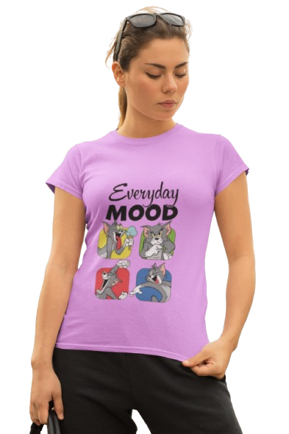 Every Day Mood Graphic Print Women's T-Shirt