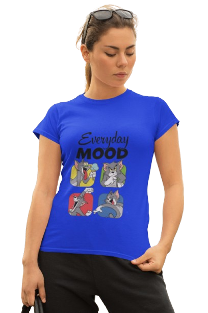 Every Day Mood Graphic Print Women's T-Shirt