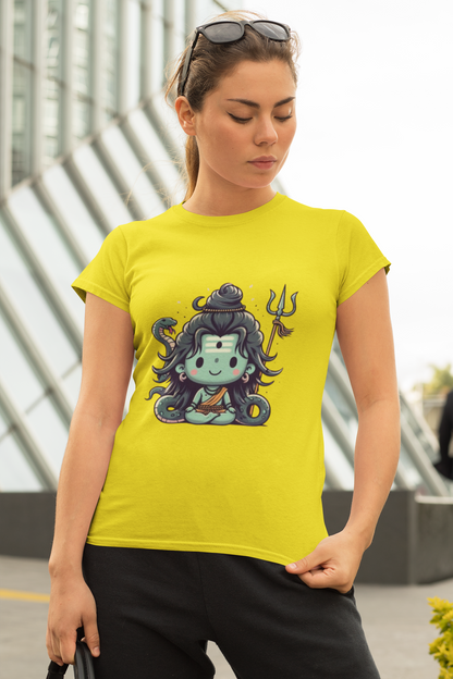 Bhole Graphic Print Women’s T-Shirt