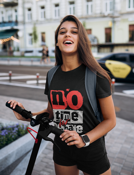 No Time Debate Graphic Print Women's T-Shirt