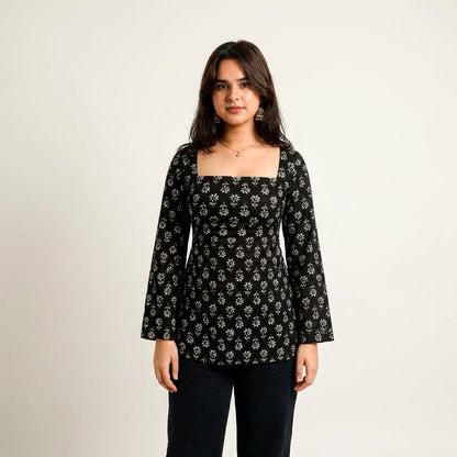 Marigold Square Kurti image 1
