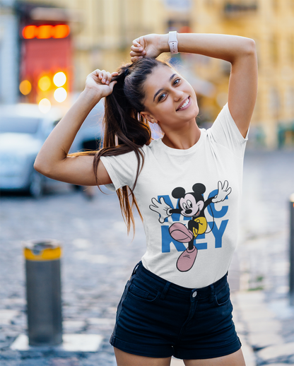 Mickey Mouse Graphic Print Women's T-Shirt