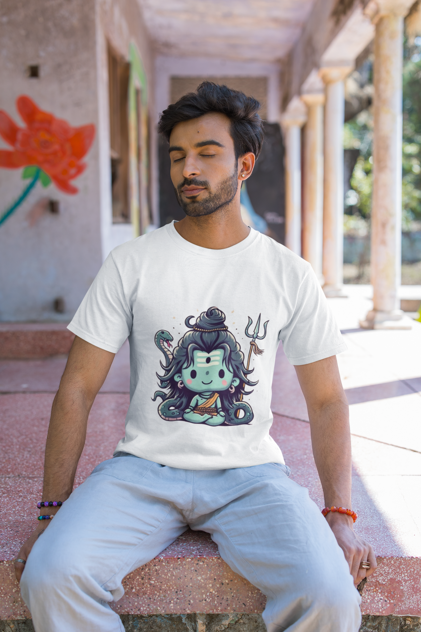Bhole Graphic Print Men’s T-Shirt