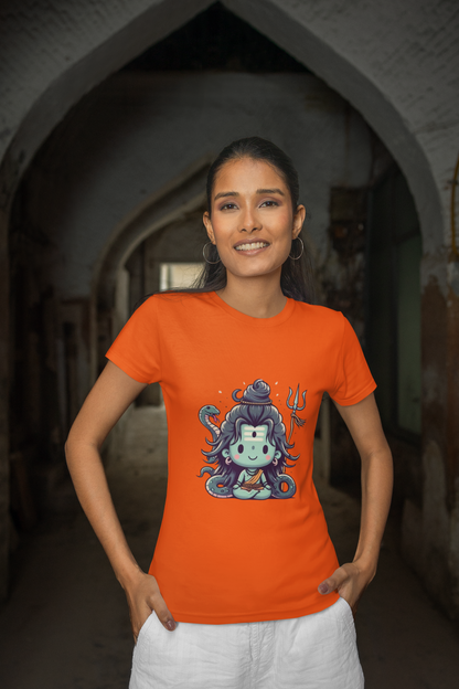 Bhole Graphic Print Women’s T-Shirt