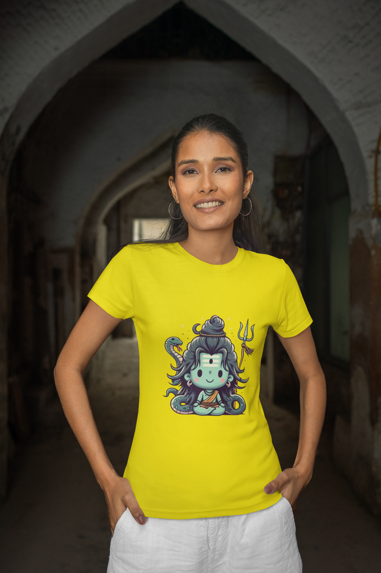 Bhole Graphic Print Women’s T-Shirt
