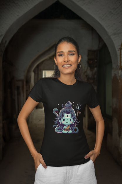 Bhole Graphic Print Women’s T-Shirt