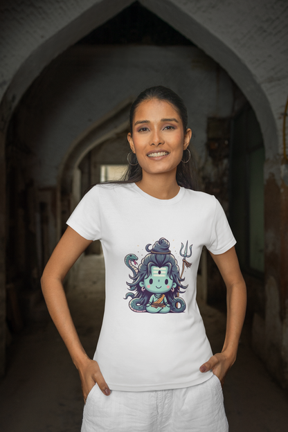 Bhole Graphic Print Women’s T-Shirt