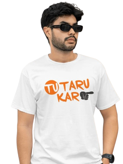 Tu Taru Kar – Graphic Black Attitude T-Shirt