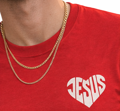 Jesus Heart – Minimal Faith Graphic Tee