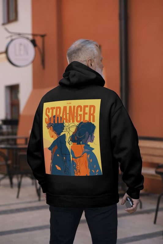 Stranger Graphic Print Hoodie