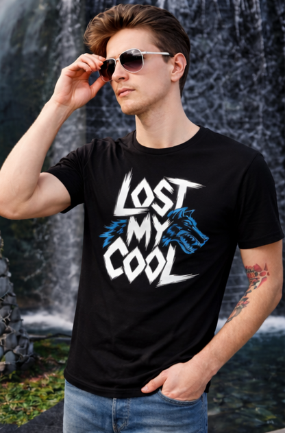 Lost My Cool – Graphic Statement T-Shirt for Men