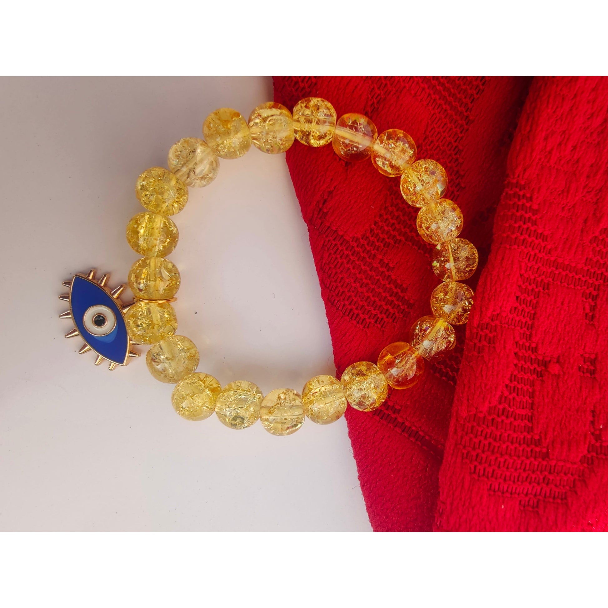Evil Eye Sparkling Crystal Bracelet - Clori