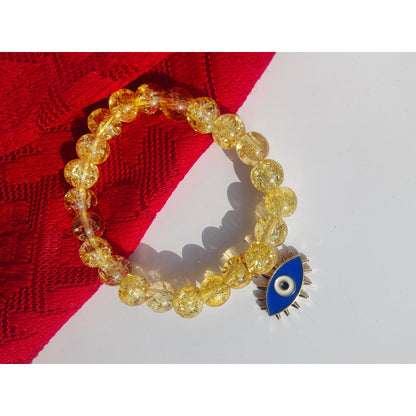 Evil Eye Sparkling Crystal Bracelet - Clori