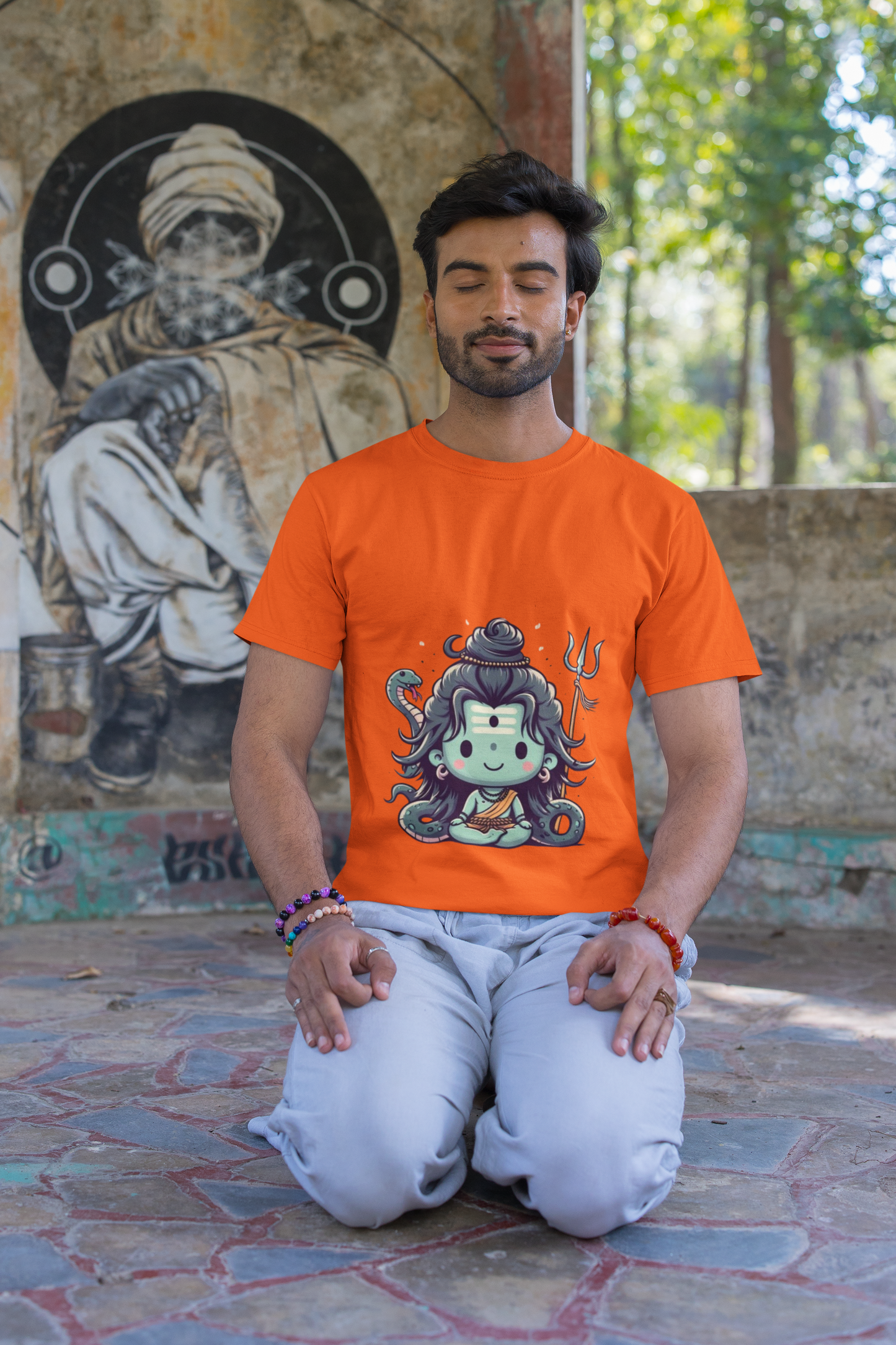 Bhole Graphic Print Men’s T-Shirt
