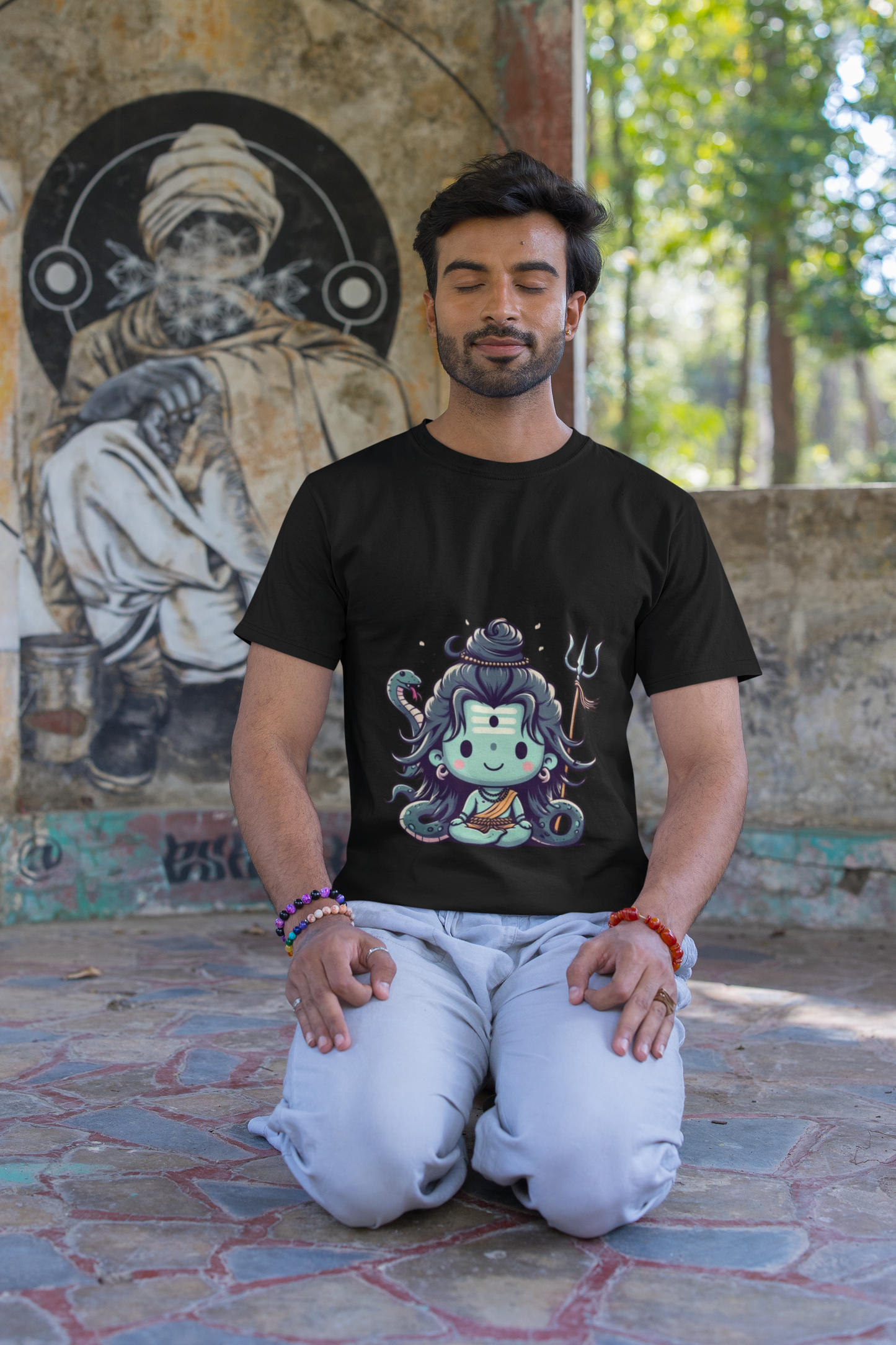 Bhole Graphic Print Men’s T-Shirt