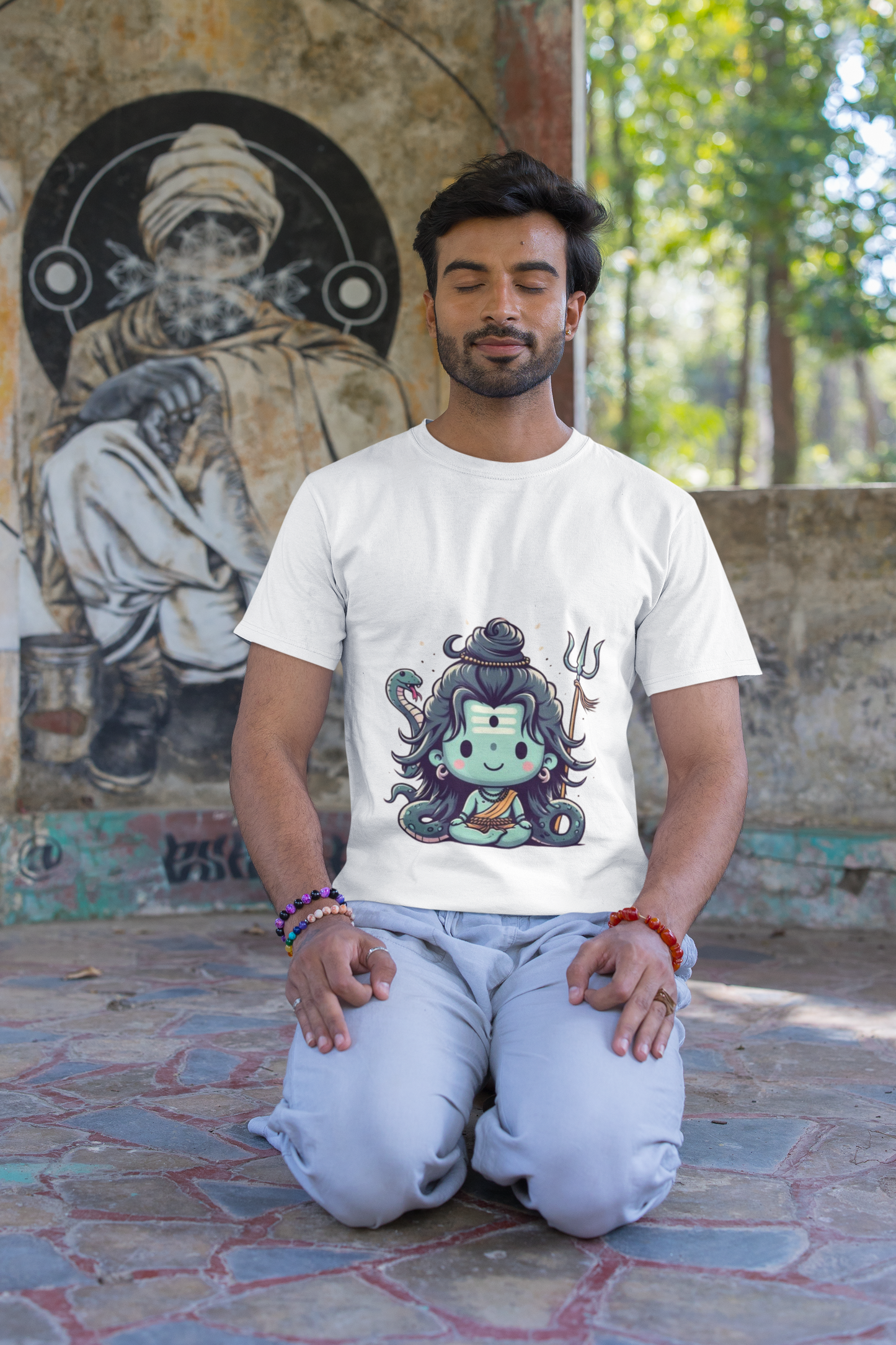 Bhole Graphic Print Men’s T-Shirt