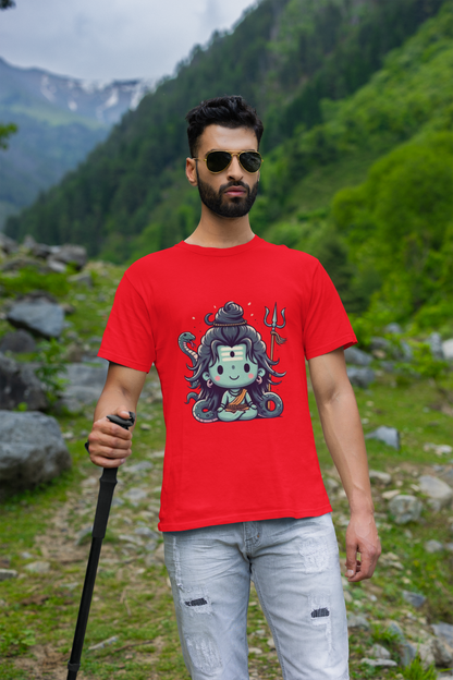 Bhole Graphic Print Men’s T-Shirt